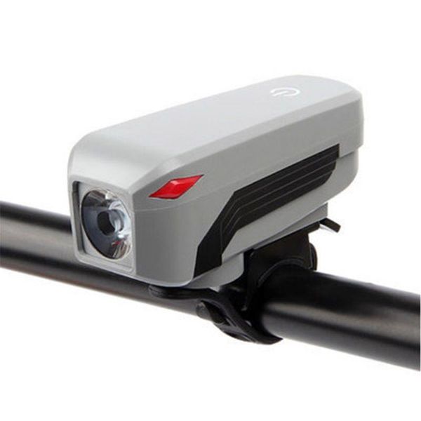 

bicycle highlight horn lights usb rechargeable led safety lamp waterproof easy to install for road mountain bike cycling