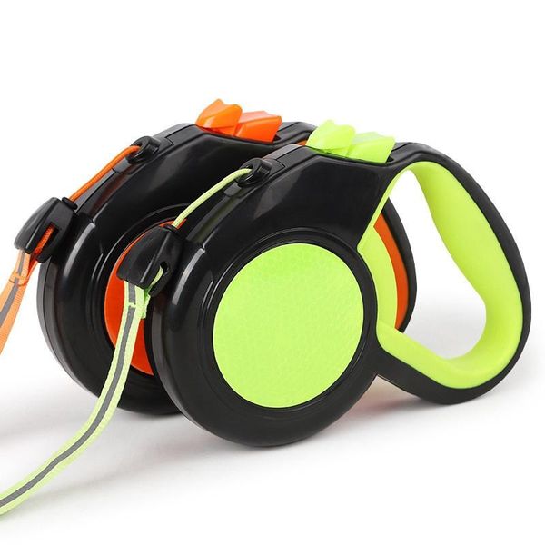 

dog collars & leashes reflective nylon leash walking leads 8m retractable pet lead for dogs cats high quality