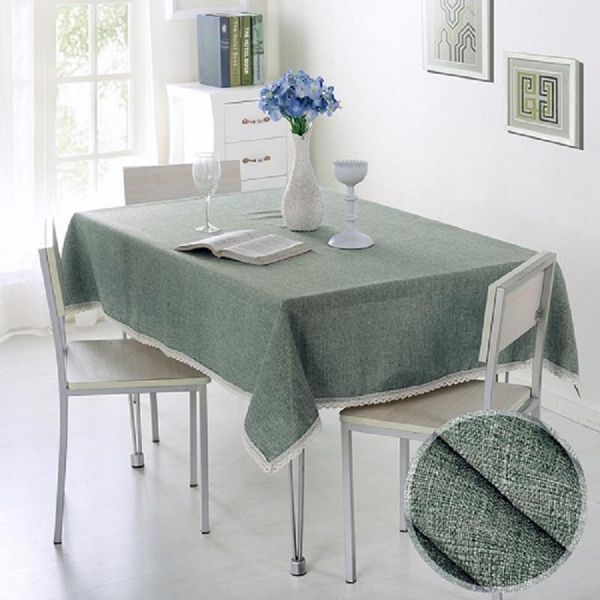 

table cloth 44 tablecloth imitation linen lace dining cover home decoration
