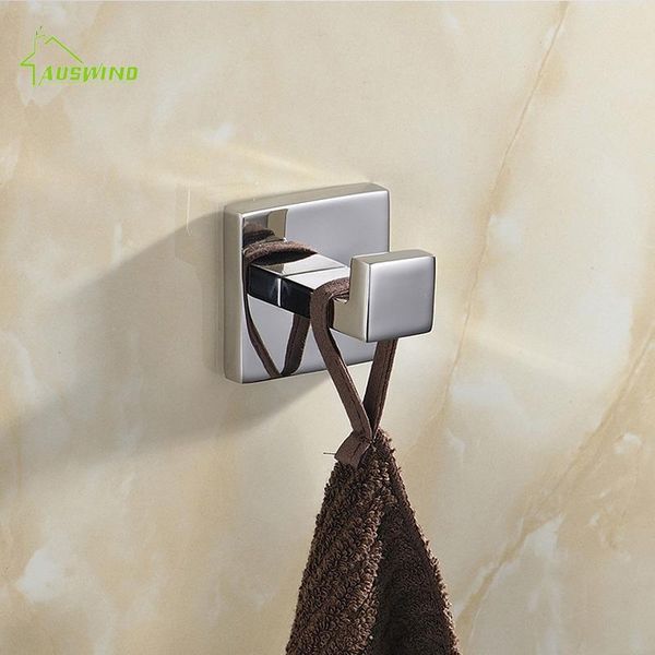 

robe hooks modern polished chrome hooks,row hook stainless steel coat hook,cloth bathroom accessories q5