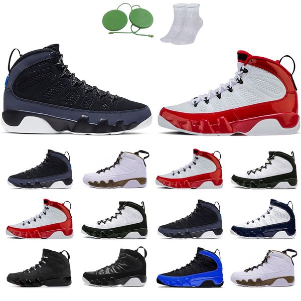 

9s man basketball shoes anthracite black white blue dream it do gym red og space jam racer the spirit unc trainers outdoors sports athletic