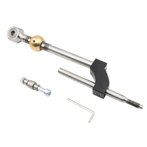 

pedals 1pc stainless steel aircraft lever shape gear knob manual shifter
