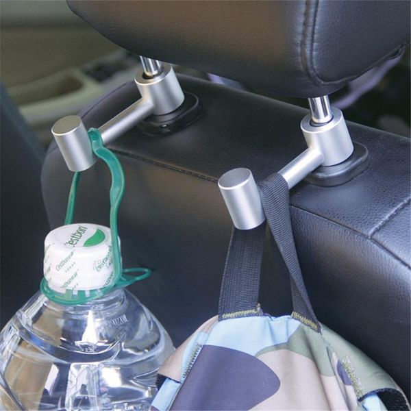 

car organizer styling storage hanger seat aluminum alloy hooks hangers holder for bag handbag purse accessories 2021