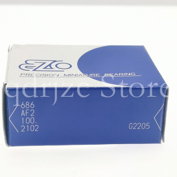 (10 Stück) EZO offene Mikrokugellager 686 618/6 L-1360 AX6 UL613 UL60C 6 mm 13 mm 3,5 mm