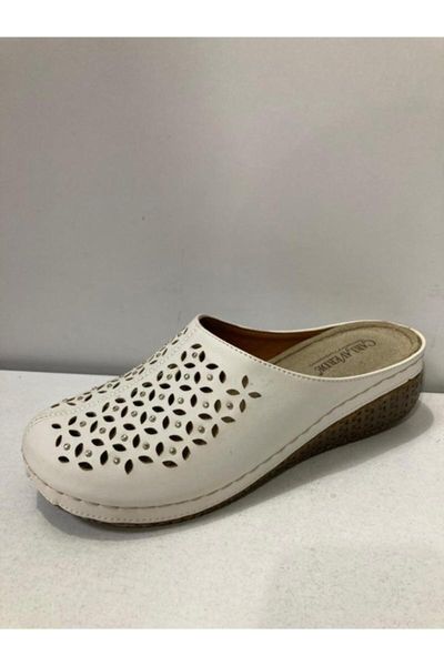 

slippers women's white fronting indoor, Black