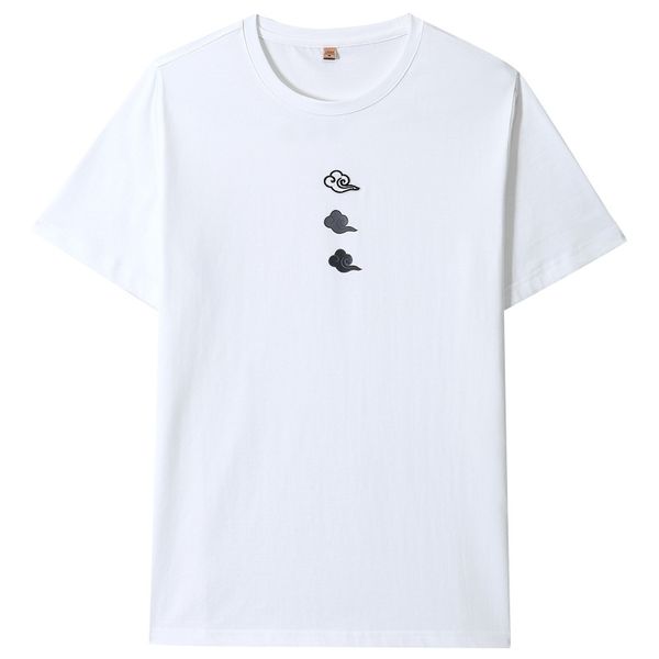 

t shirt letter print music tee shirts for men fashion t-shirts boys 100% cotton short sleeve tshirt 210317, White;black