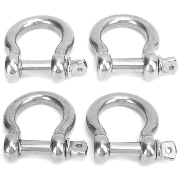

life vest & buoy with whistle bow shackle stainless steel anti-corrosion d-ring anchor for camping hiking outdoor sports pool