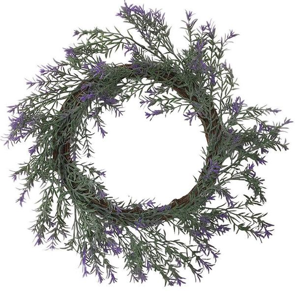 

artificial lavender wreath spring wreath for front door wedding party festival door hanging wall window decoration