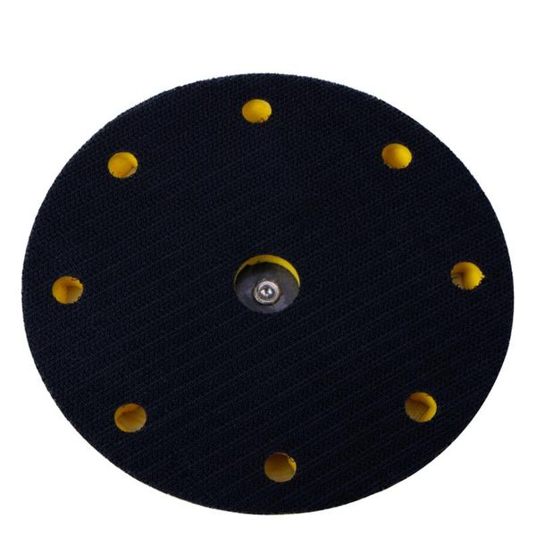 

inch 9 holes hook loop sanding backing pad pneumatic orbital sander disk discs porter cable backup stick on care products