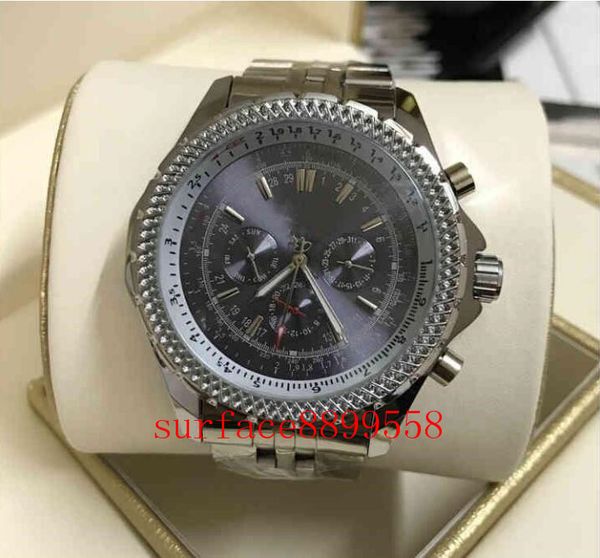 

five pin tourbillon hollowed out men's 100 year old mechanical watch selling steel belt 1310, Slivery;brown