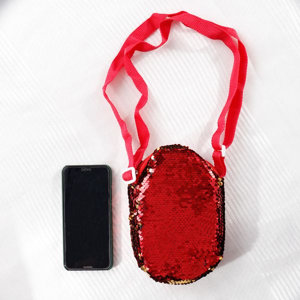 

stall bag and child mini american european sequined mobile wallet messenger phone girl key deqgq