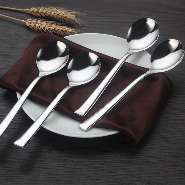 

spoons coffee spoon cutlery set stainless steel ice cream scoop creative tea-spoon tableware