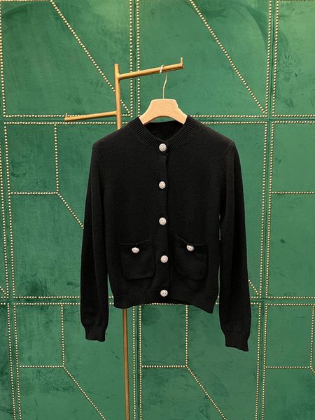 

miu new shelf wool knitted cardigan, White