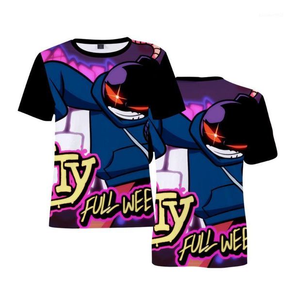 

men's t-shirts game friday night funkin t shirt cosplay men t-shirt children tee boy girl summer short sleeve women casual, White;black