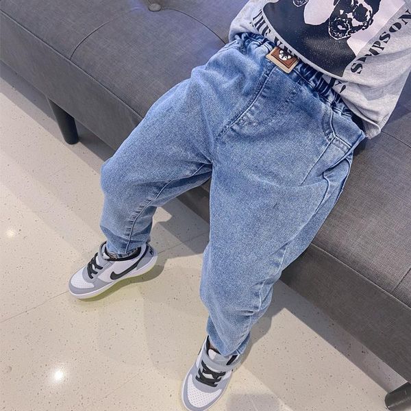 

jeans baby solid color for girls spring autumn girl casual style toddler clothes, Blue