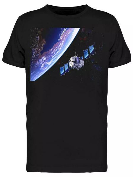 

Satellite With Solar Panels Tee Men's -Image by Shutterstock, White;black