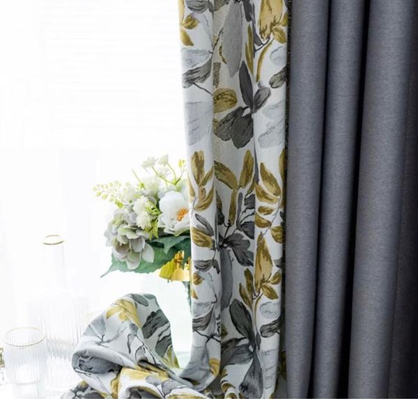 

the two-sided -colored curtains earl nye nordic minimalist bedroom living room fully obscured custom curtain cloth & drapes