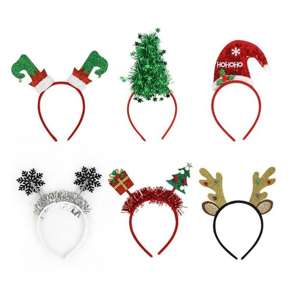 

party favor christmas antlers headband multicolored hat for ugly sweaster holiday favors