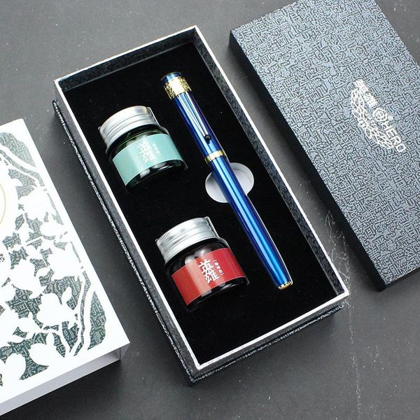 

fountain pens hero metal pen writing practice with ink gift box