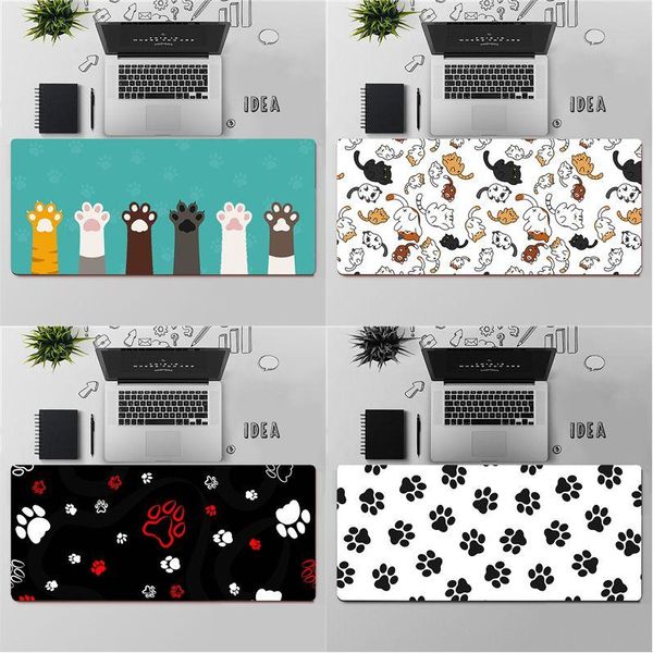 

mouse pads & wrist rests yndfcnb cute cats gamer speed mice retail small rubber mousepad large pad keyboards mat