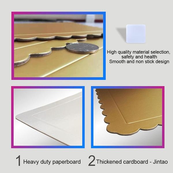 

inch white baking box european-style cake pressing process promotion gift wrap