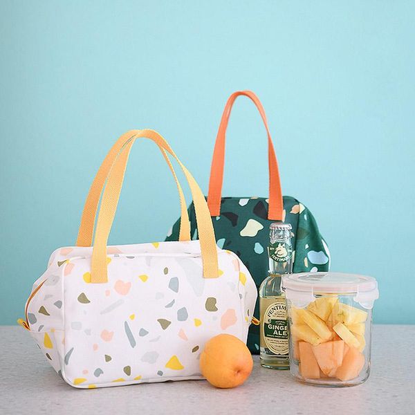 

storage bags waterproof oil-proof lunch box bento bag handbag large office worker