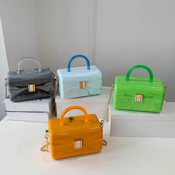 

evening bags acrylic cute handbag shoulder for women designer clutch purse chain crossbody bag satchel