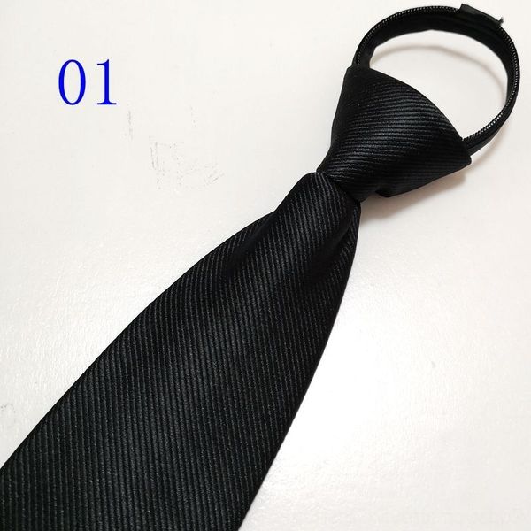 

mbw lazy korean men's neck ties formal business wedding 8cm professional easy to pull tie zipper zippersuit, Blue;purple