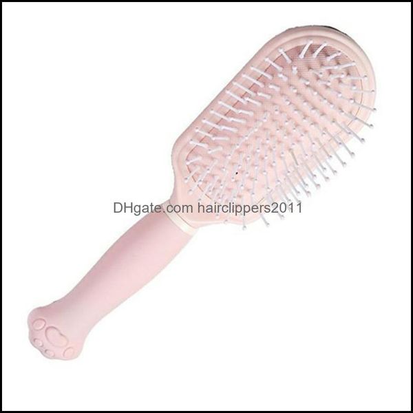 

hair brushes care & styling tools products womens curly comb air cushion long special mas head meridian anti static blow molding bag drop de, Silver