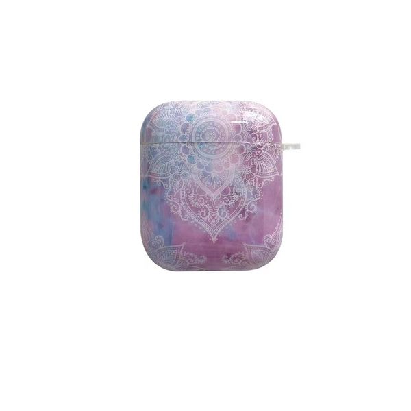 

headset accessories for airpods 2 pro case tpu material datura pattern fashion earphone case