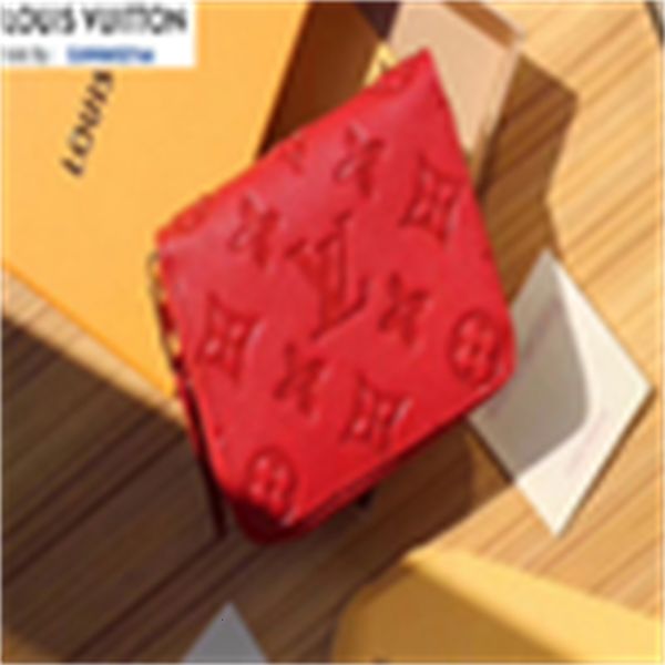 

wallet long key embossed zip brand red women real leather designer wallets chain wallet pouches luxury card holders phone m60067 cases purse, Red;black