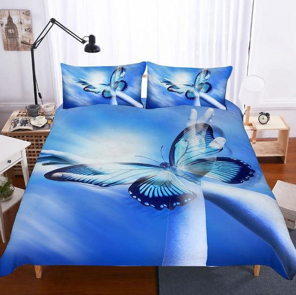 

bedding sets nature butterfly girl advanced household set duvet quilt cover for adults full/queencomforter
