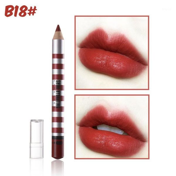 

female lip liner makeup long-lasting waterproof non-stick cup easy to color cosmetic j21