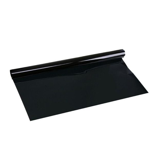 

black window tint car film limo dark office pet roll uv uncut universal wrap sunshade