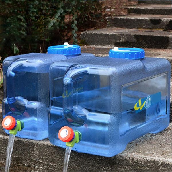

outdoor equipment square car bucket thickened with faucet self-driving portable professional organizer