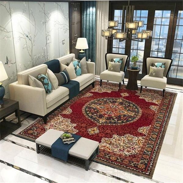 

carpets mandala bedroom rugs for living room bohemia geometric big area kids non-slip parlor tatami beside table floor mat