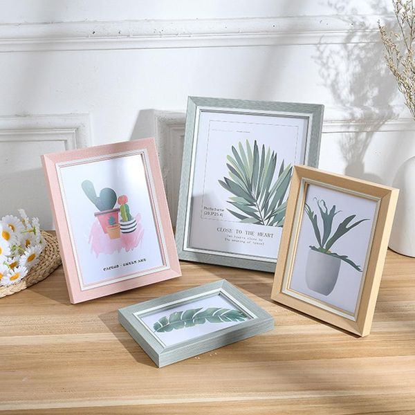 

frames nordic picture frame retro wooden po wall creative studio 567 8 10 a4 16 inch spot