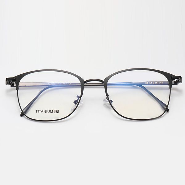 

design frame popular retro men optical glasses classic style hollow pattern wind shield pilot hd lens trendy eyeglasses new vintage eyeglass, Black