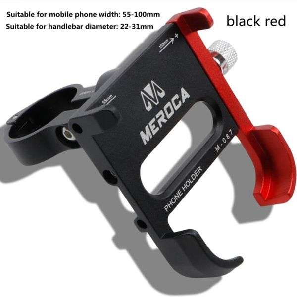 

bike computers meroca aluminum alloy mobile phone holder 360 degree rotatable motorcycle electric bicycle handlebar rack
