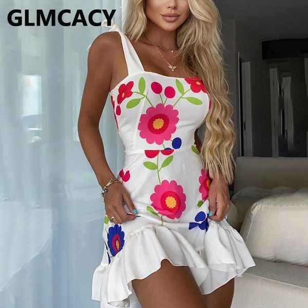 

thick strap floral printed sweet mini dress 210702, Black;gray