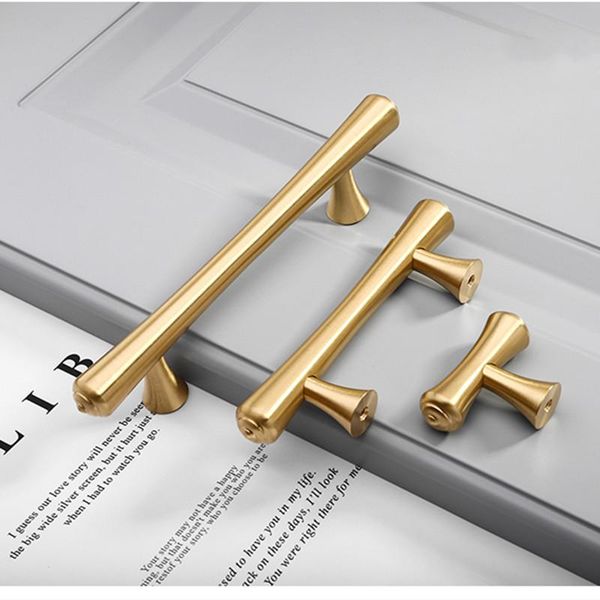 

handles & pulls high-end furniture copper handle dresser drawer wardrobe door knob cupboard solid knobs and hardware accessories