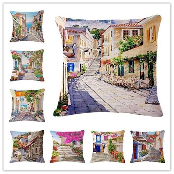 

cushion/decorative pillow the european country style 45*45cm square home decorative music note printed throw pillows car decor cushion cojin