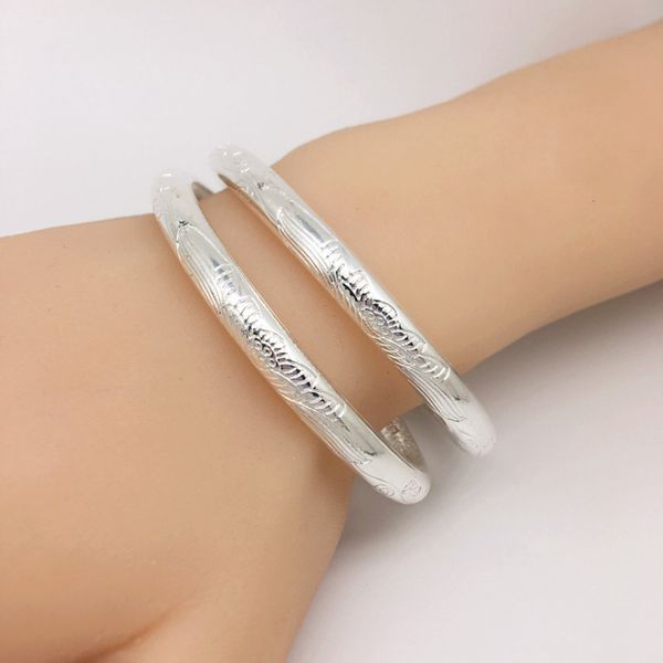 

hand catenary men's and women's same silver plated heart sutra heavy alloy open bracelet, national style scripture bracelet, Golden;silver