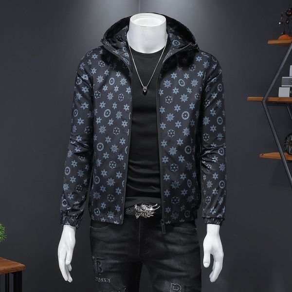 

The Fine Fleece Hoodies Men's Hooded Jacket in Spring 12, Brown