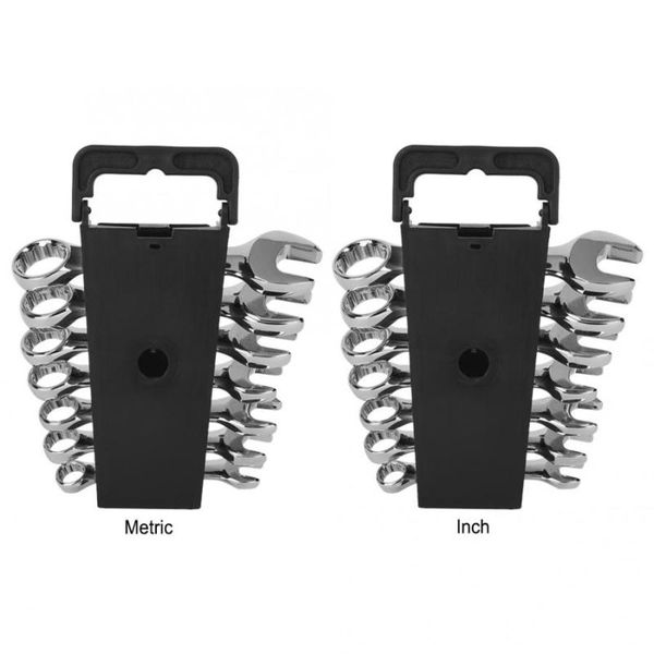 

hand tools 7pcs dual use ratchet wrench set combination spanner repair