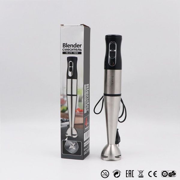 

blender handheld stainless steel 220v eu/kr plug electric juicer wired multifunction food processor 700w household