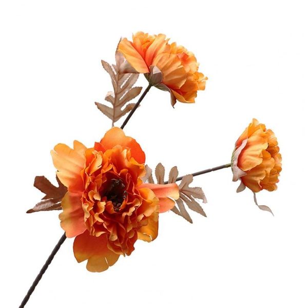 

decorative flowers & wreaths artificial flower eco-friendly not easy fall off faux silk wedding flores artificiales fake peony decor for hom