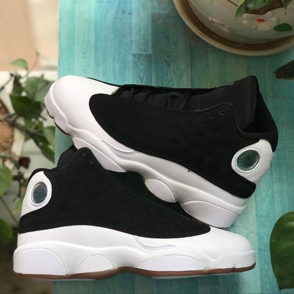 

jumpman 13s 13 black white shoes gum gs metallic gold medium brown running sneaker