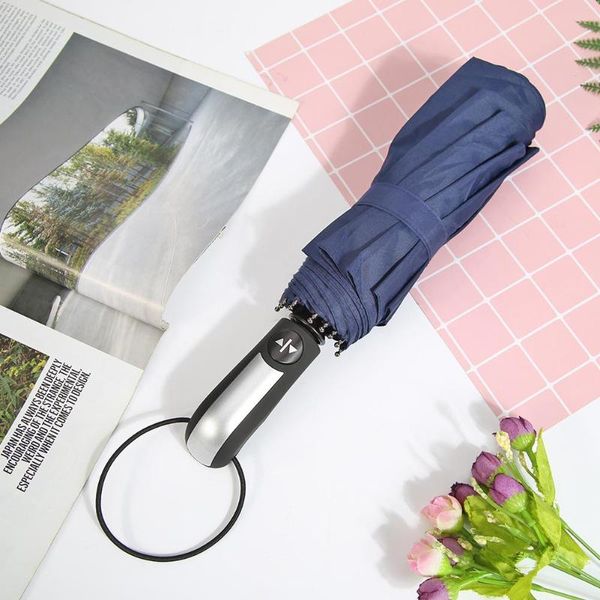 

umbrellas wind resistant folding automatic umbrella rain women auto luxury windproof for men black coating