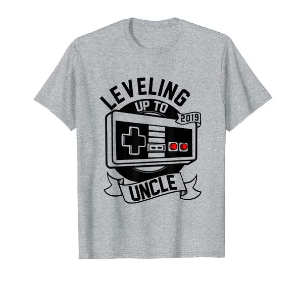 

promoted to uncle gifts leveling up to uncle 2019 t shirt, White;black